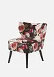 Fauteuil met rozenprint, bonprix