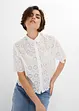 Blouse met broderie anglaise, bonprix