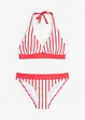 Halter bikini met gerecycled polyamide (2-dlg. set), bpc bonprix collection