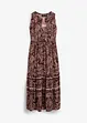 Geweven maxi jurk met print, bonprix