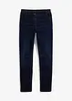 Stretch boyfriend jeans mid waist, met comfortabele band, bonprix