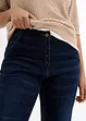 Stretch boyfriend jeans mid waist, met comfortabele band, bonprix