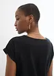 Shirt met zijde, bonprix