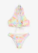 Halter bikini met gerecycled polyamide (2-dlg. set), RAINBOW