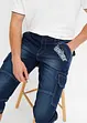 3/4 jeans met cargozakken, loose fit, John Baner JEANSWEAR