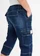 3/4 jeans met cargozakken, loose fit, John Baner JEANSWEAR