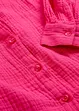 Lange mousseline blouse van katoen, bonprix