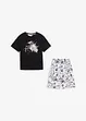 Jongens shortama van katoen (2-dlg. set), bonprix