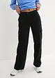 Mid waist cargo jeans in een katoenmix, bonprix