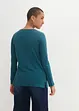 Shirt met knoopsluiting van biologisch katoen, bonprix