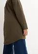 Korte katoenen parka met opstaande kraag, getailleerd, bonprix