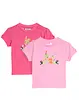 Baby T-shirt van biologisch katoen (set van 2), bpc bonprix collection