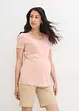 2-in-1 zwangerschapsshirt / voedingsshirt (set van 2), bonprix
