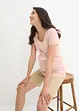 2-in-1 zwangerschapsshirt / voedingsshirt (set van 2), bonprix