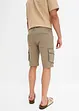 Stretch cargo bermuda, regular fit, bonprix