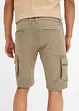 Stretch cargo bermuda, regular fit, bonprix