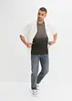 Muscle shirt met kleurverloop van biologisch katoen, slim fit, bonprix