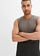 Muscle shirt met kleurverloop van biologisch katoen, slim fit, bonprix