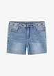 Jeans short met borduursel, BODYFLIRT