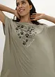 Bigshirt met print van licht materiaal, bonprix