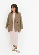 Midi jurk met vleugelmouwen, bonprix