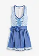 Dirndl met schort, knielang (2-dlg. set), bonprix