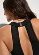 Badpak met transparant inzetstuk, bonprix