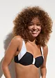 Balconette bikinitop met gerecycled polyamide, bonprix