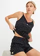 Shortama met sierlijk kant (2-dlg. set), bonprix