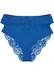 Brazilian slip met glanseffect  (set van 2), bonprix