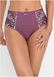 Corrigerende slip met borduurse (set van 2), bonprix