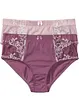 Corrigerende slip met borduurse (set van 2), bonprix