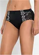 Corrigerende slip met borduurse (set van 2), bonprix