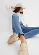 Skinny jeans mid waist, cropped, bonprix