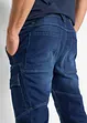 Regular fit cargo stretch jeans, straight, bonprix