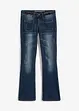 Flared stretch jeans low waist, bonprix