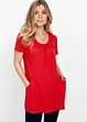 Longshirt met viscose, bonprix