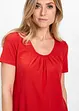 Longshirt met viscose, bonprix