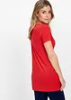 Longshirt met viscose, bonprix