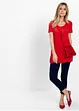 Longshirt met viscose, bonprix