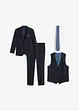 Pak met gilet en stropdas, slim fit (4-dlg. set), bonprix