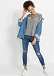 Longshirt van viscosemix, bonprix