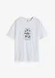 T-shirt met print, RAINBOW
