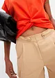 Kort T-shirt met knoopeffect, bonprix