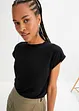 T-shirt in een zachte viscosemix, bonprix