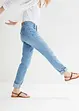 Mid waist jeans met turn-ups, straight, bonprix