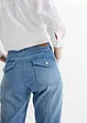 Mid waist jeans met turn-ups, straight, bonprix