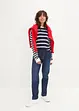 High waist instapjeans (set van 2), straight, bonprix