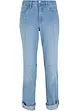 Mid waist jeans met turn-ups, straight, bonprix