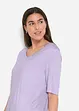 Longshirt van zachte viscose (set van 2), bonprix